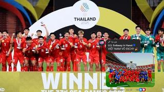 Bão like trên Fanpage Đại sứ quán Mỹ: Lời chúc mừng "nóng hổi" gửi tới nhà vô địch SEA Games 33