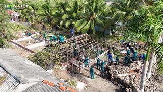 Những căn nhà đại đoàn kết ở vùng đất mũi