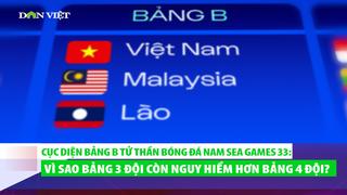 Bảng chỉ có 3 đội – vì sao lại nguy hiểm nhất SEA Games 33?