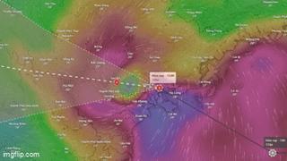 Siêu bão “lừ lừ” tiến về Hà Nội, vùng ảnh hưởng gió và gây mây cực rộng