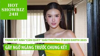 Trịnh Mỹ Anh “càn quét” giải thưởng ở Miss Earth 2025 gây ngỡ ngàng