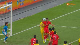 Đình Bắc kiến tạo, Hiểu Minh đánh đầu mở tỷ số cho U22 Việt Nam trước Malaysia