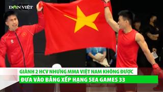 MMA Việt Nam không được đưa vào bảng xếp hạng SEA Games 33 dù đã giành 2 HCV