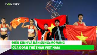 Điền kinh và bắn súng: Mỏ vàng của đoàn thể thao Việt Nam tại SEA Games 33
