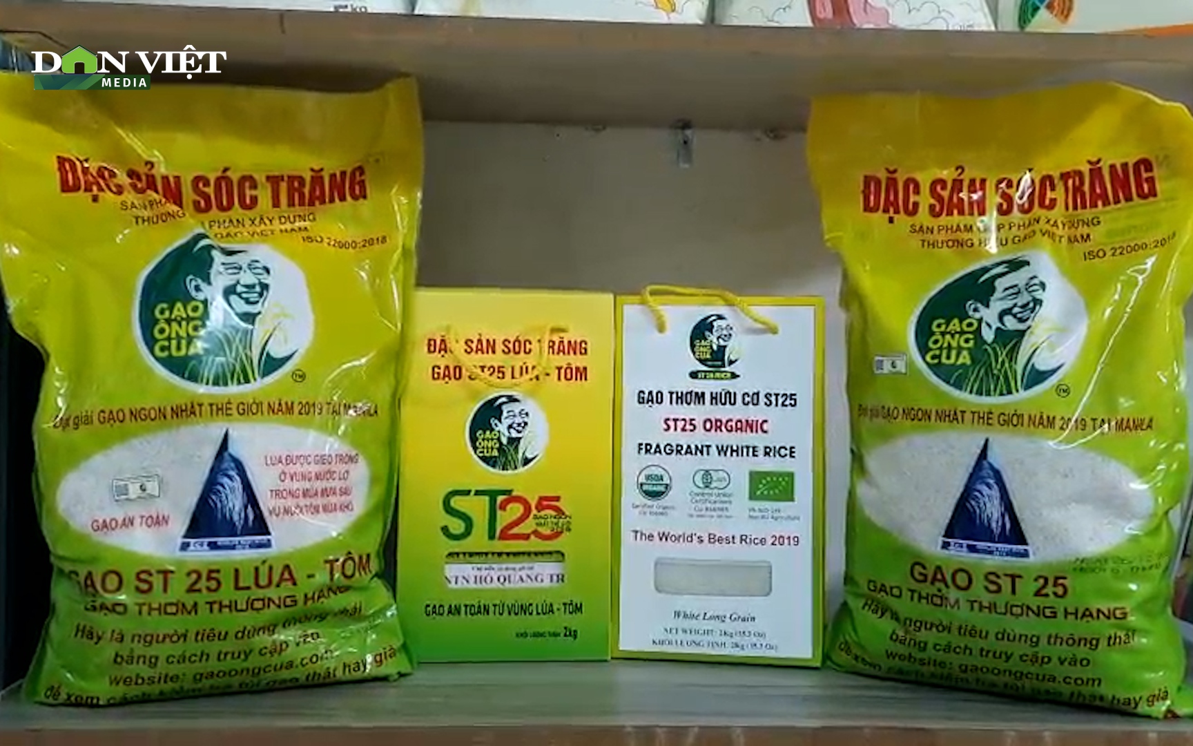Gạo ST25 Ông Cua gây sốt trước Tết: Làm sao phân biệt gạo chính hãng? 