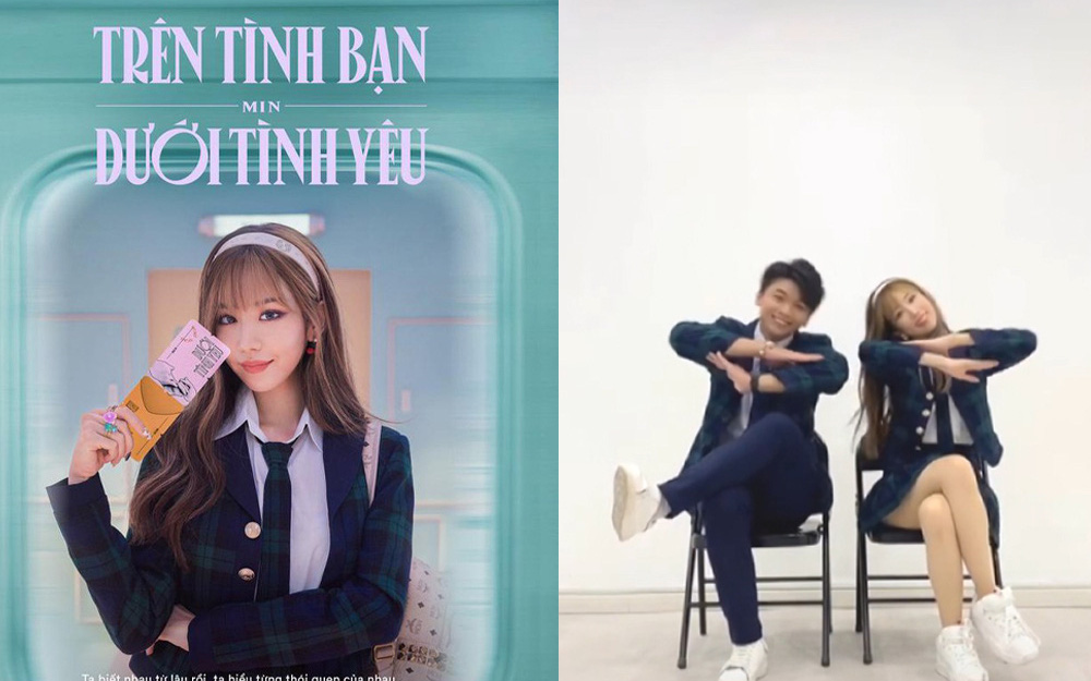 Tiktok trend: Vũ đạo siêu đỉnh của ca sĩ Min trên nền nhạc "trên tình bạn dưới tình yêu"