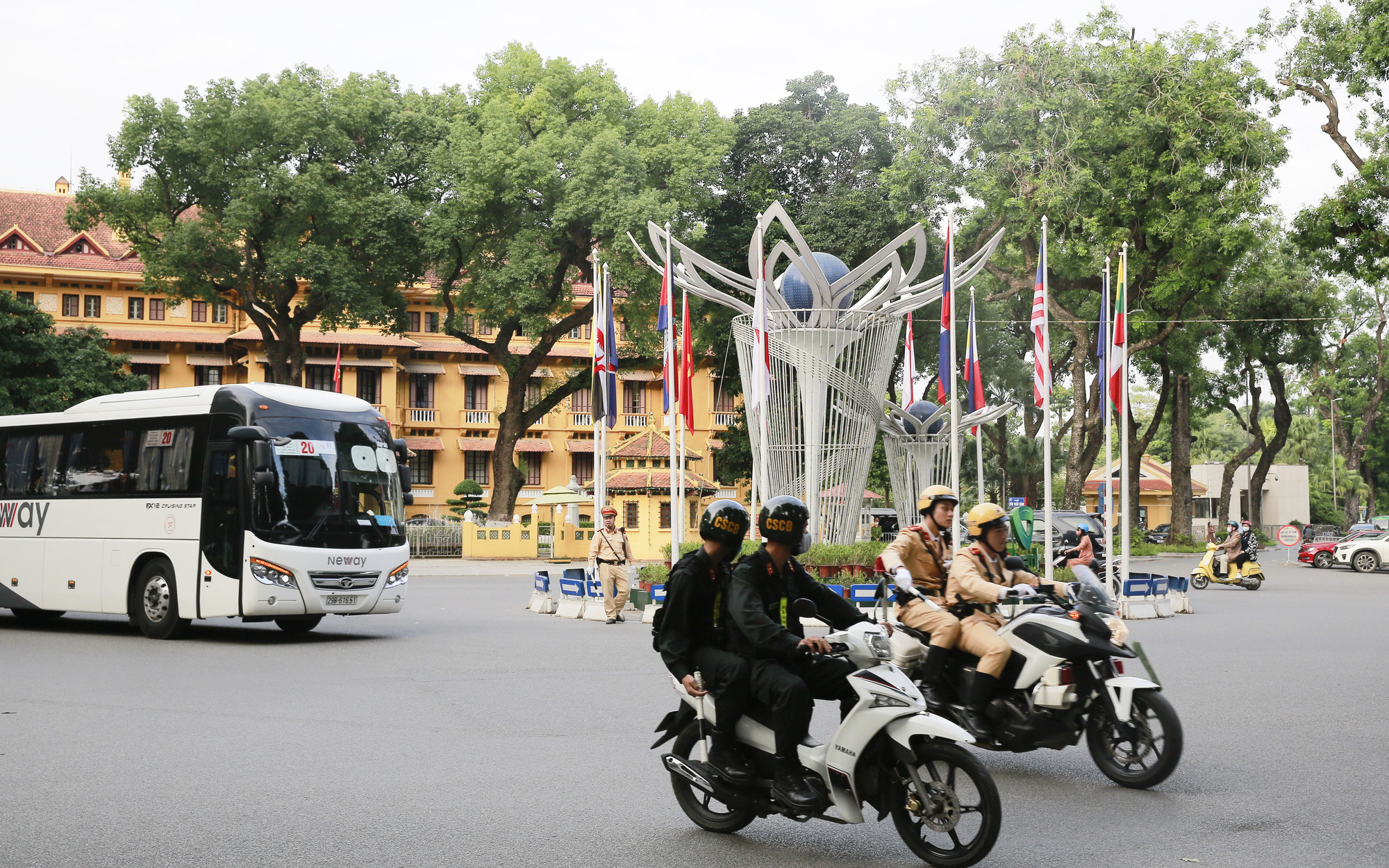 An ninh thắt chặt trước ngày Khai mạc Hội nghị cấp cao ASEAN lần thứ 37