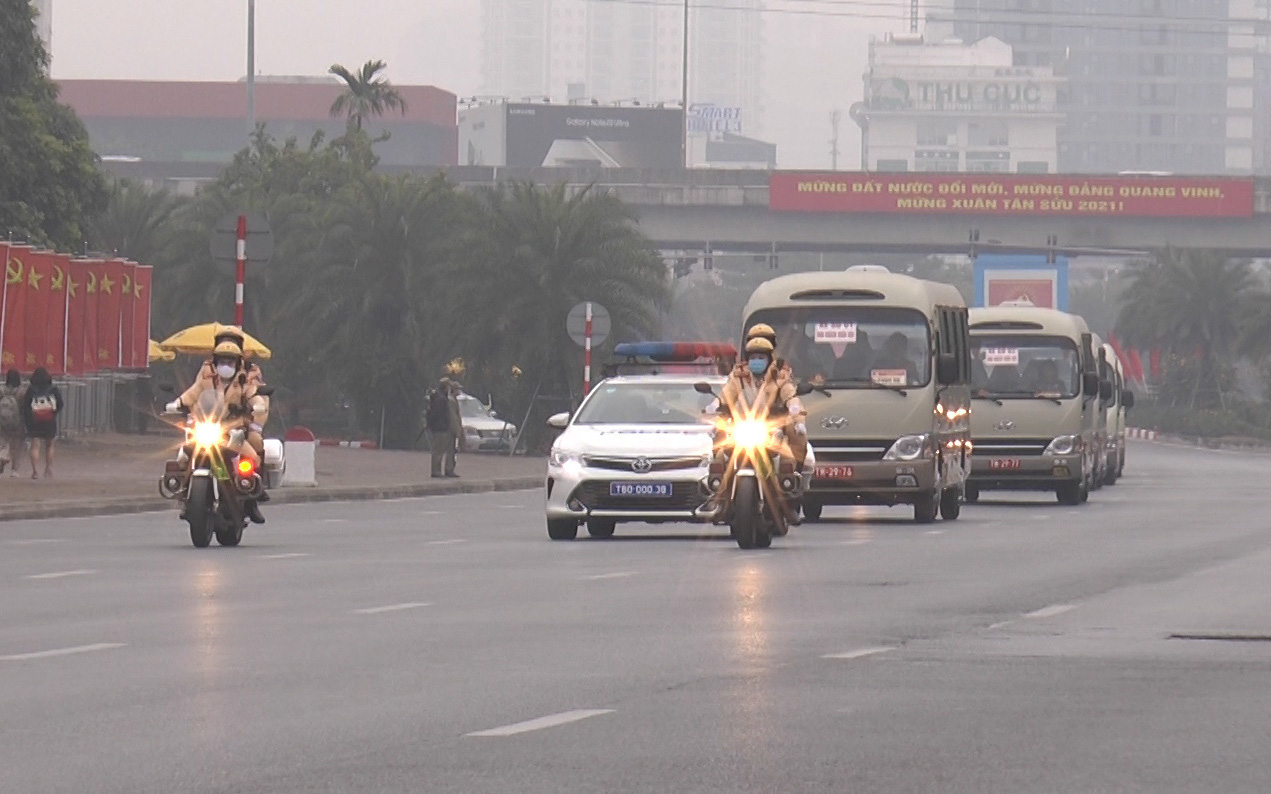 Video: Tổng duyệt phương án dẫn đoàn phục vụ Đại hội Đảng XIII