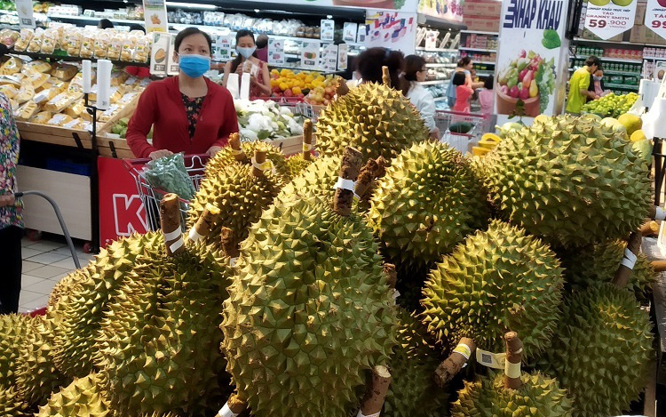 Siêu thị, sàn thương mại điện tử vào cuộc hỗ trợ tiêu thụ sầu riêng Đắk Lắk