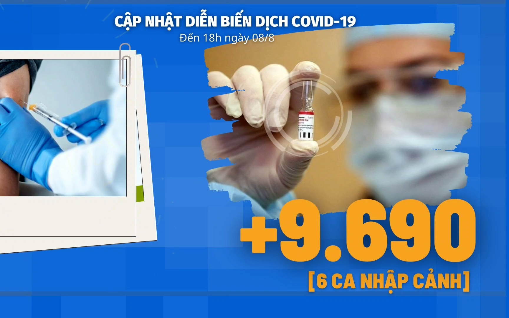 Diễn biến dịch Covid-19 ngày 8/8: “Phép màu” từ những nỗ lực không mệt mỏi