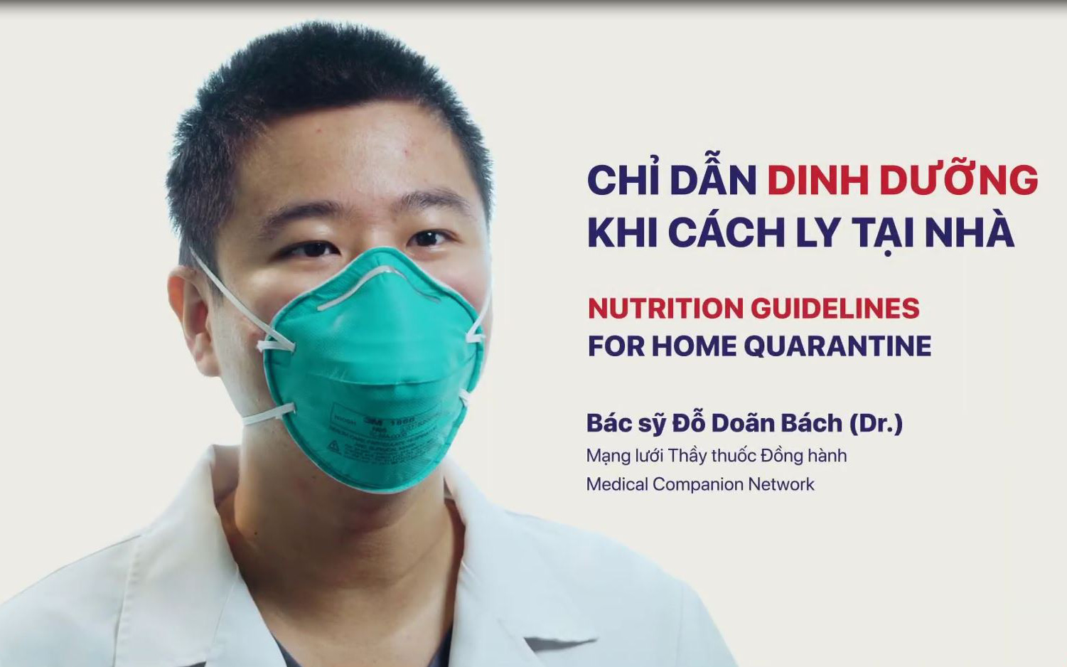 Hướng dẫn chế độ dinh dưỡng cho bệnh nhân F0, F1 chữa trị và tự cách ly tại nhà