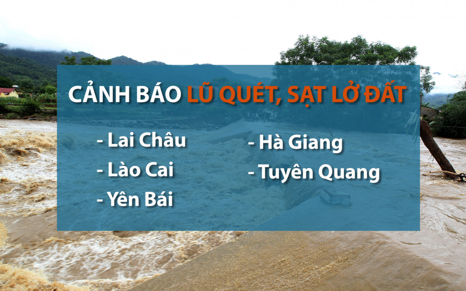 Video: Cảnh báo lũ quét, sạt lở đất tại khu vực Bắc Bộ 