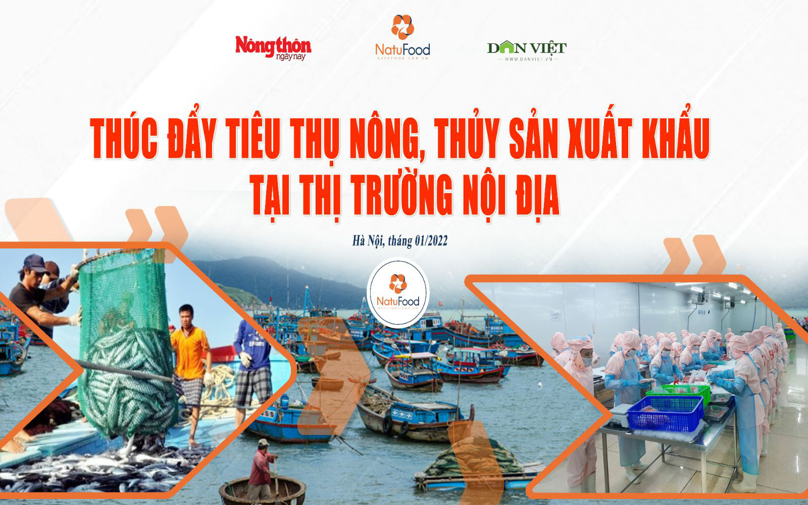 [TỌA ĐÀM TRỰC TUYẾN] Thúc đẩy tiêu thụ nông, thủy sản xuất khẩu tại thị trường nội địa