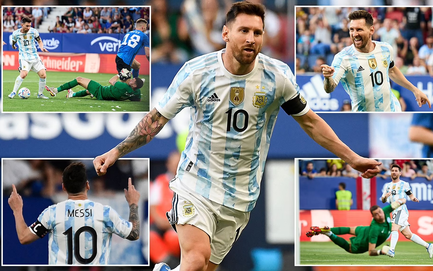 Xem lại các bàn thắng của Lionel Messi tại 4 kỳ World Cup