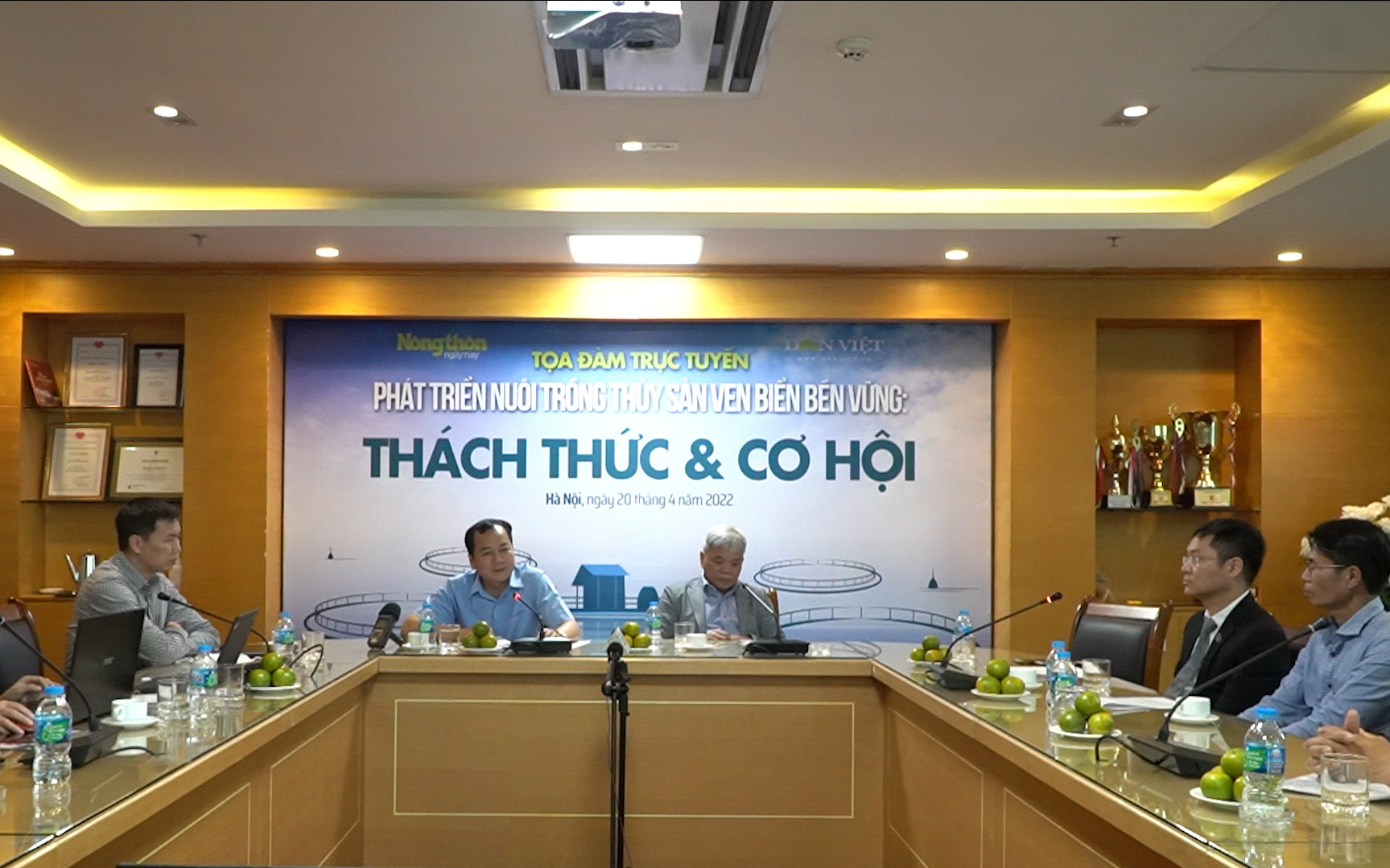 Tọa đàm: "Phát triển nuôi trồng thủy sản ven biển bền vững: Cơ hội và thách thức"