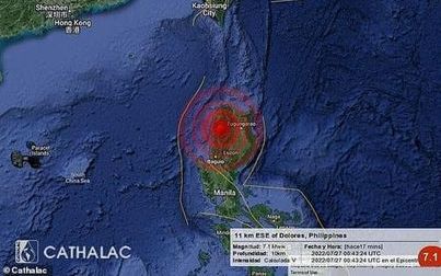 Thủ đô Manila, Philippines, rung chuyển vì trận động đất 7,1 độ Richter