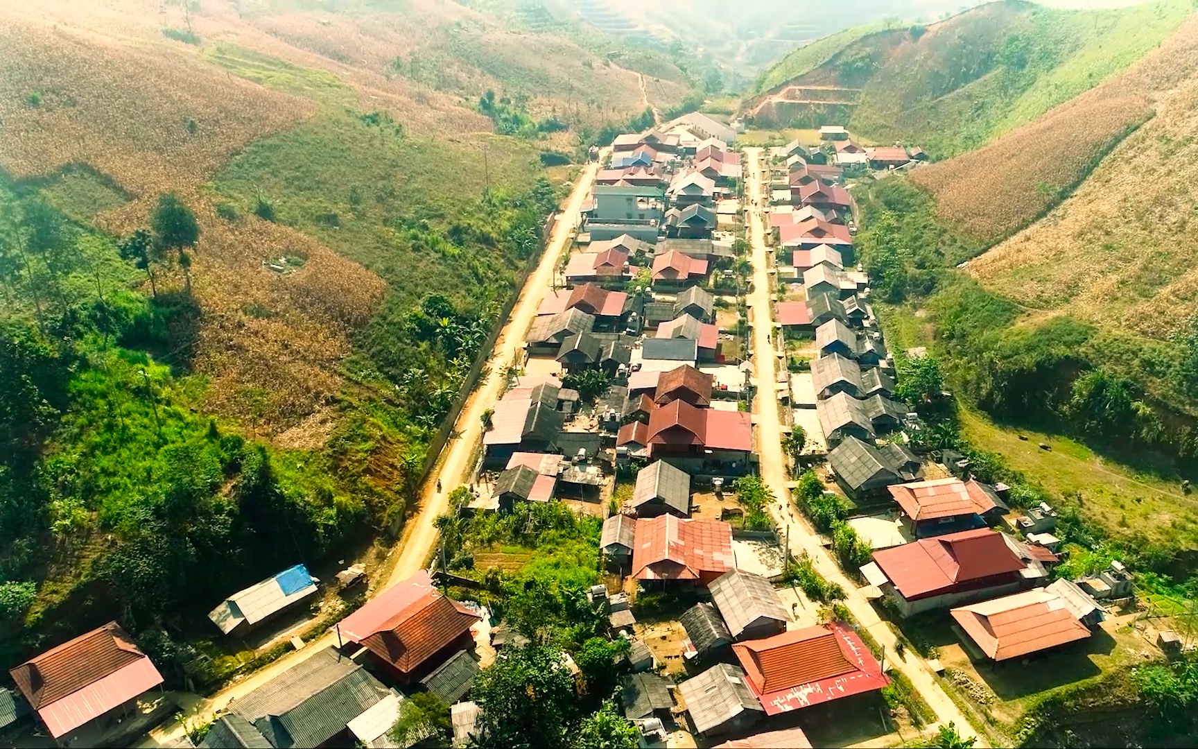 Xuân an vui trên khu tái định cư Khoai Lang