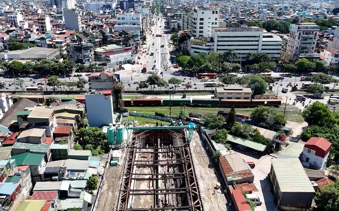 Video: Hầm chui đường Giải Phóng - Kim Đồng ra sao sau 1 năm thi công?