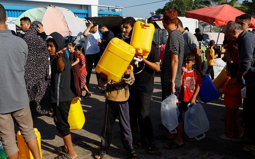 Clip: Hơn 14.000 tấn hàng cứu trợ quốc tế được chuyển đến Gaza