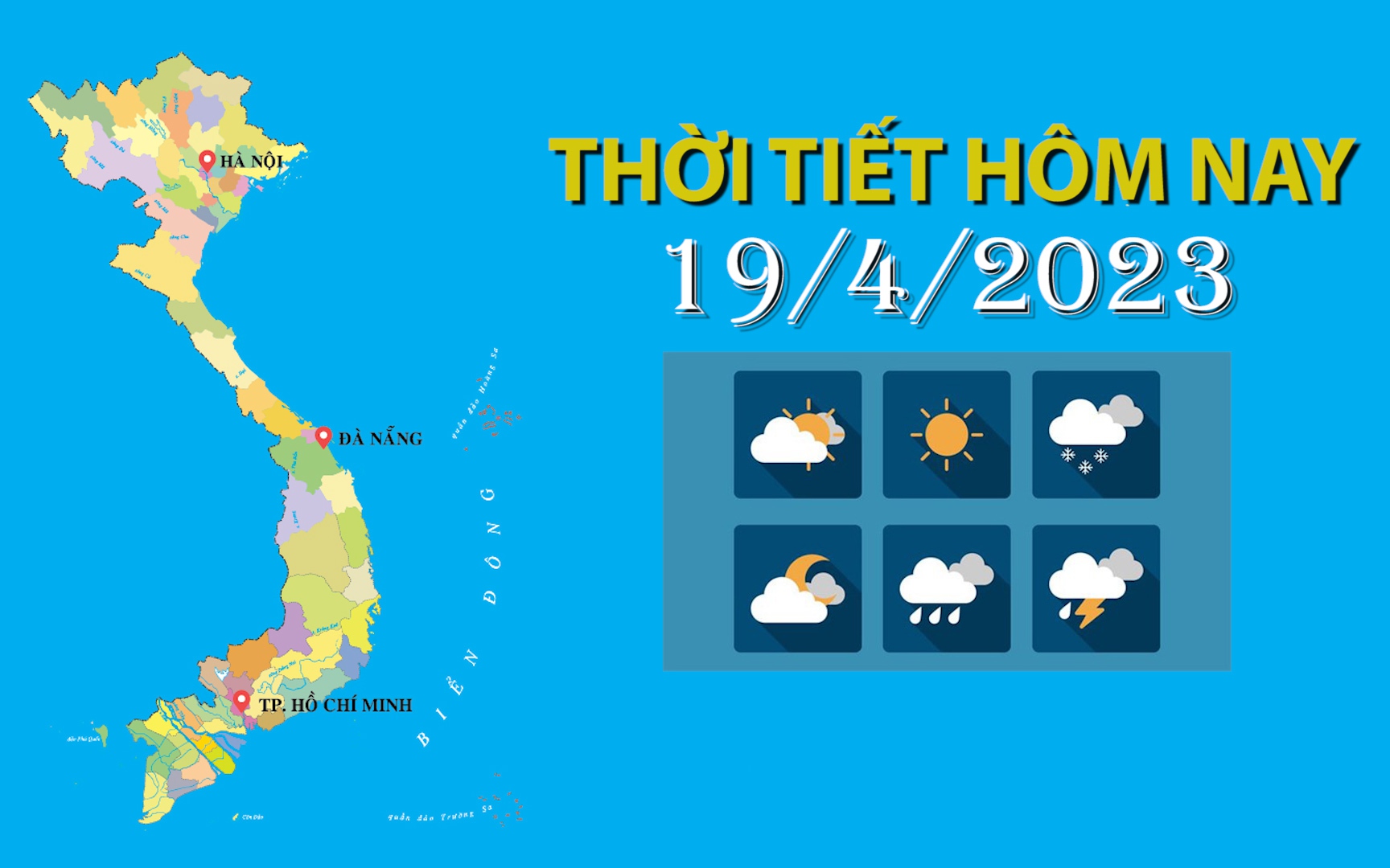 Thời tiết hôm nay 19/4/2023: Bắc Bộ nắng nóng gay gắt, có nơi trên 40 độ C