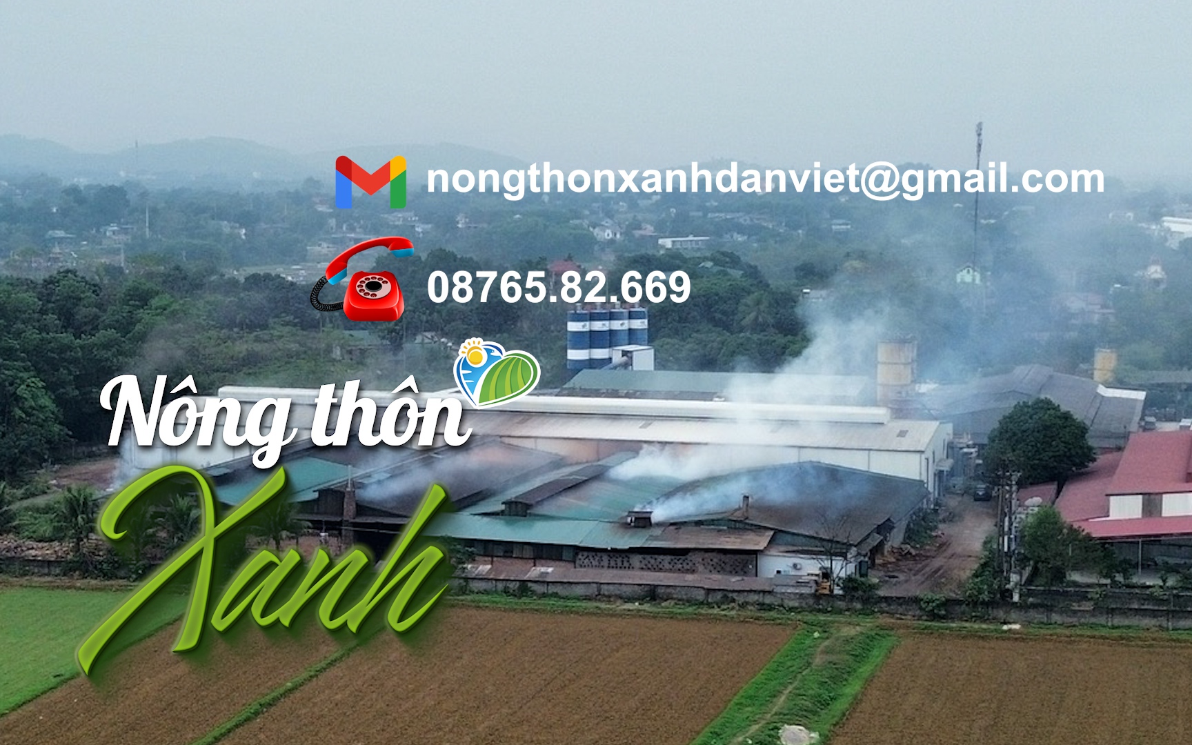 HỘP THƯ NÔNG THÔN XANH: Nhà máy sản xuất than ngày đêm nhả khói độc, người dân sống trong cảnh bất an