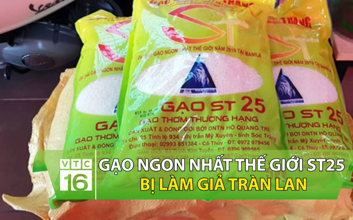 Gạo ngon nhất thế giới ST25 bị làm giả tràn lan