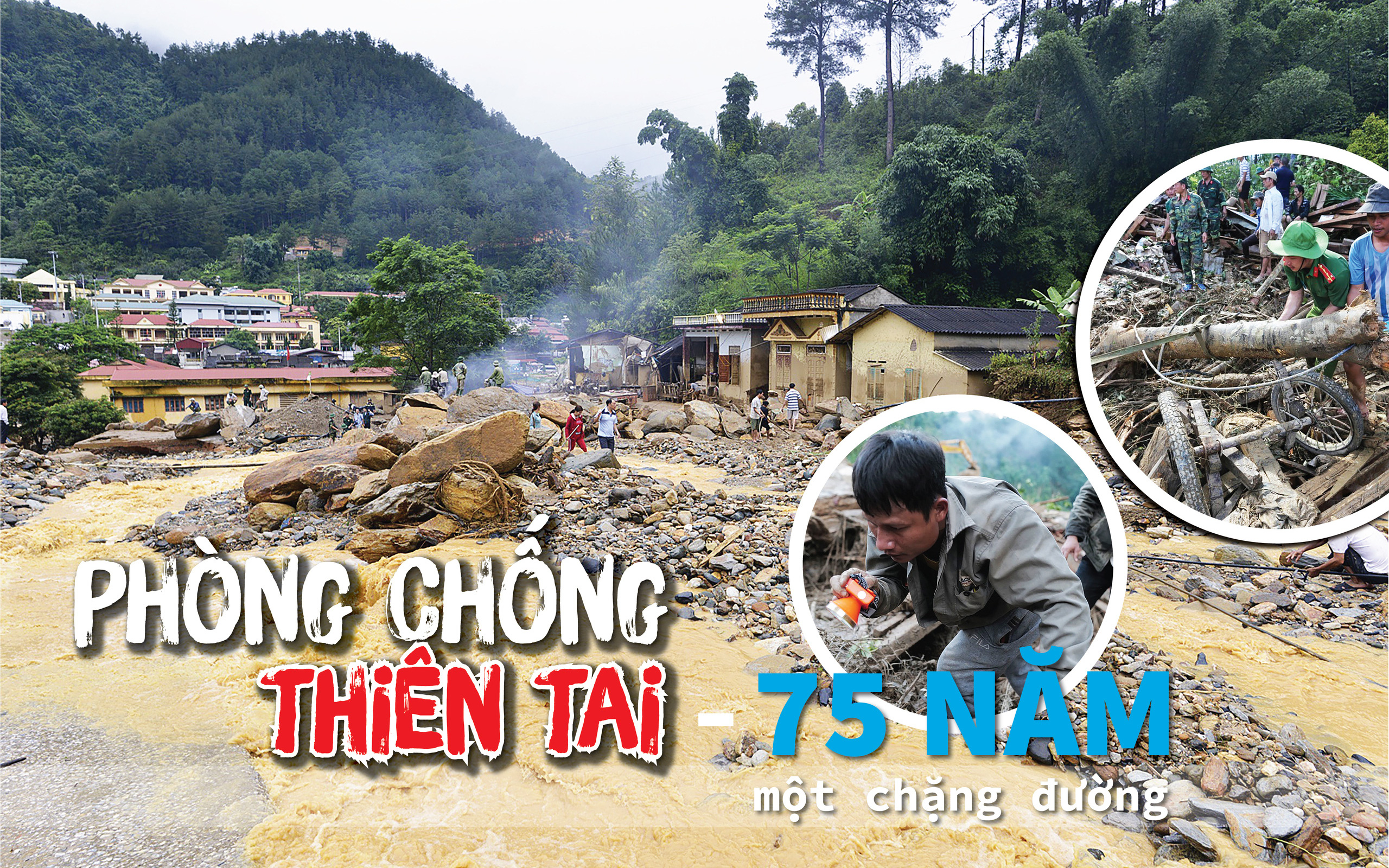 Phòng chống thiên tai: 75 năm một chặng đường