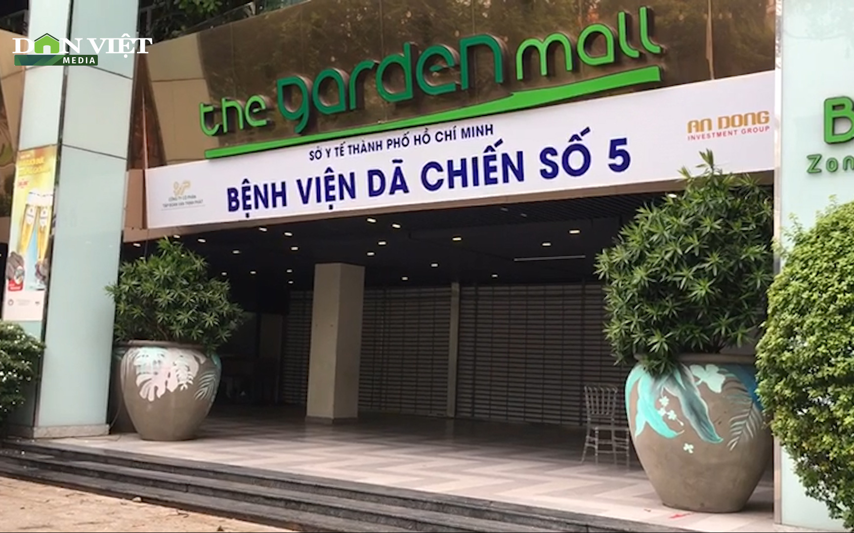 Bệnh viện dã chiến số 5 Thuận Kiều Plaza trước giờ đón nhận bệnh nhân