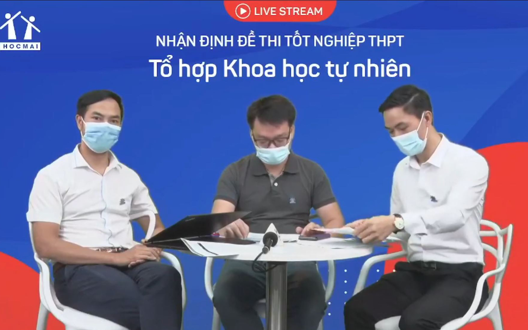 [TRỰC TIẾP] Nhận định đề thi tốt nghiệp THPT năm 2021 - Tổ hợp Khoa học Tự nhiên