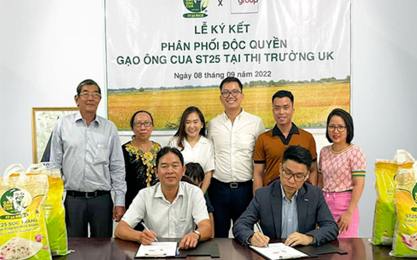 Chuyển động Nhà nông 9/9: Gạo ST25 được phân phối độc quyền tại Anh