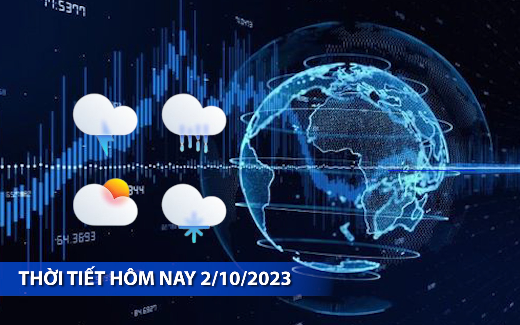 Thời tiết hôm nay 2/10/2023: Bắc Bộ và Trung Bộ ngày nắng