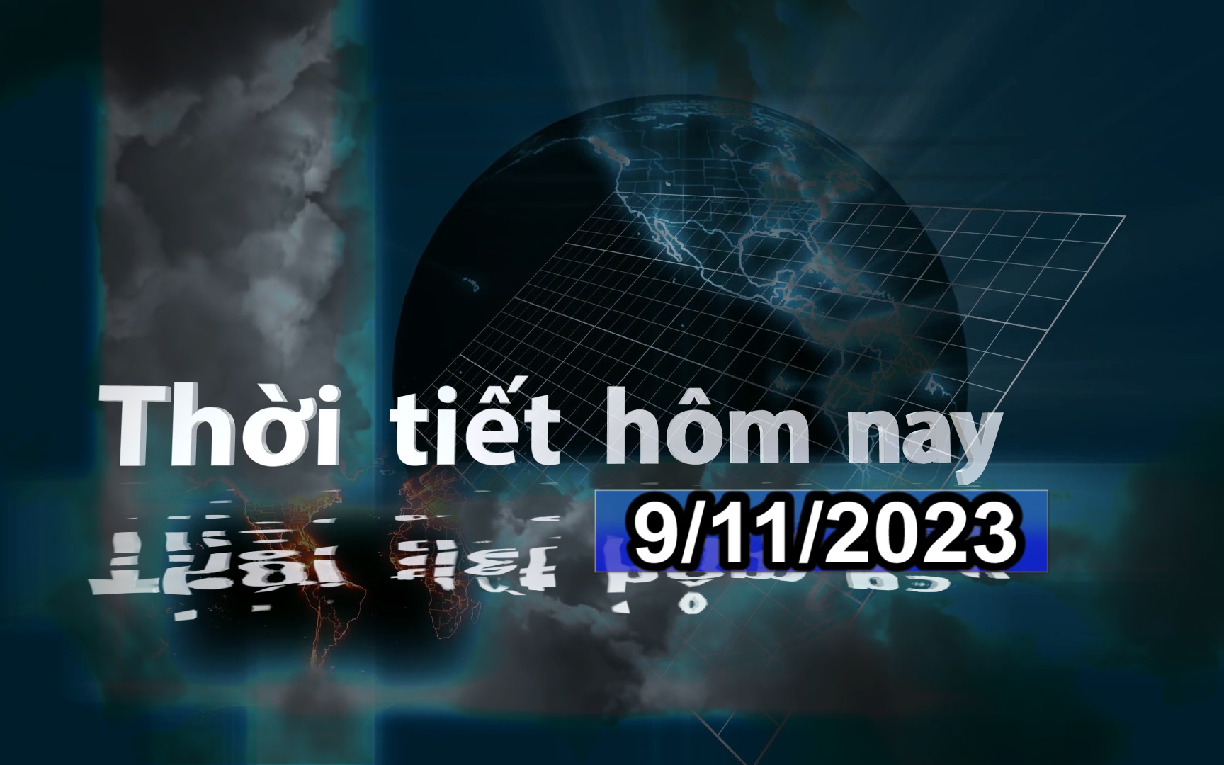 Thời tiết hôm nay 9/11/2023: Nam Trung Bộ, Tây Nguyên, Nam Bộ chiều, tối có mưa dông