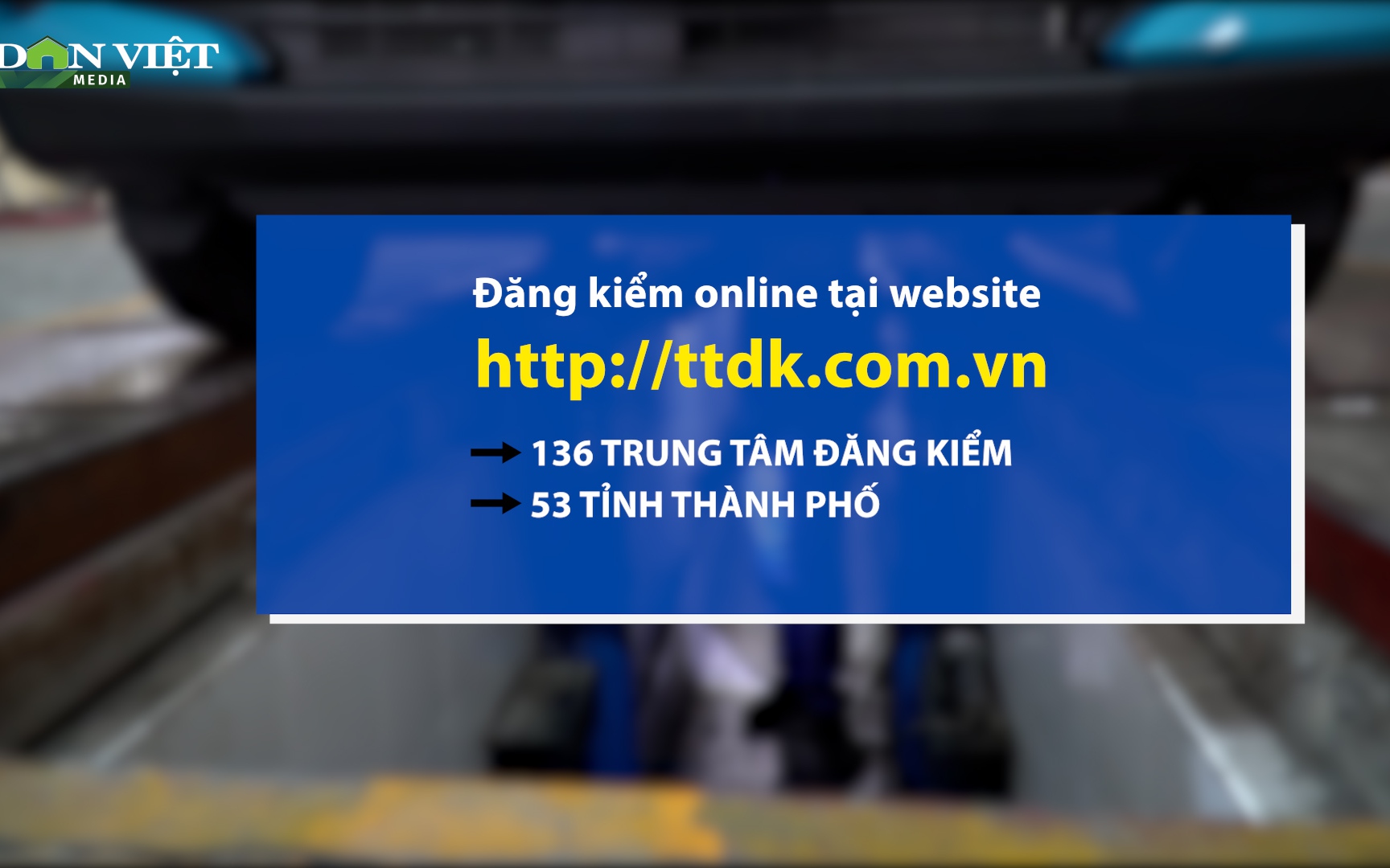 Lượng đăng kiểm online tăng vọt sau 1 tháng thí điểm vì dễ dàng, thuận lợi