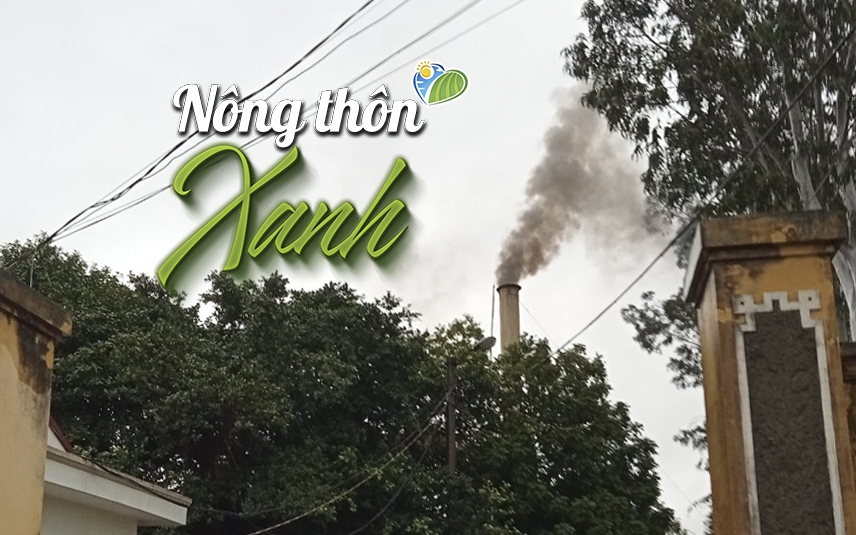 NÔNG THÔN XANH: Đài hóa thân hoàn vũ nằm ngay sát khu dân cư nhả khói 