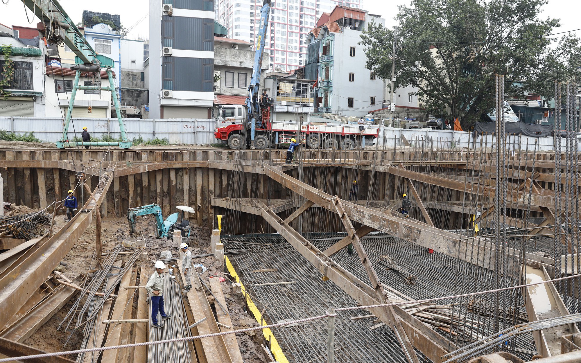 Hầm chui được đầu tư 778 tỷ đồng tại Hà Nội ra sao sau gần 1 năm thi công?