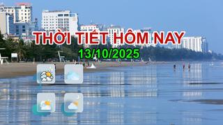Dự báo thời tiết 13/10: Tin lũ trên sông Cửu Long, Thanh Hóa - Quảng Trị mưa to