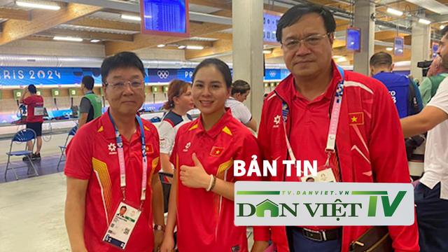 Bản tin Dân Việt TV 28/7: Trịnh Thu Vinh bắn 10 viên 100 điểm hoàn hảo, thẳng tiến Chung kết Olympic 2024