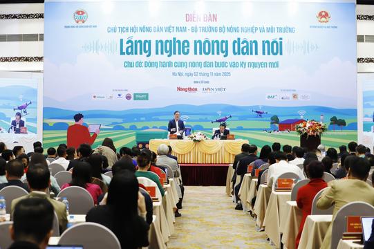 Video toàn cảnh Diễn đàn Chủ tịch Hội NDVN - Bộ trưởng Bộ NNMT Lắng nghe nông dân nói 2025