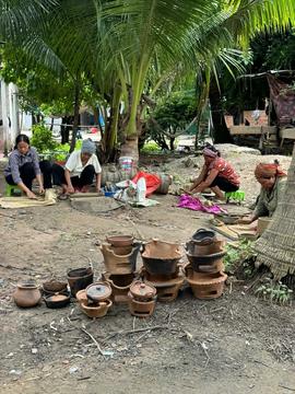 Bảo tồn nghề gốm độc đáo của đồng bào dân tộc Khmer ở An Giang