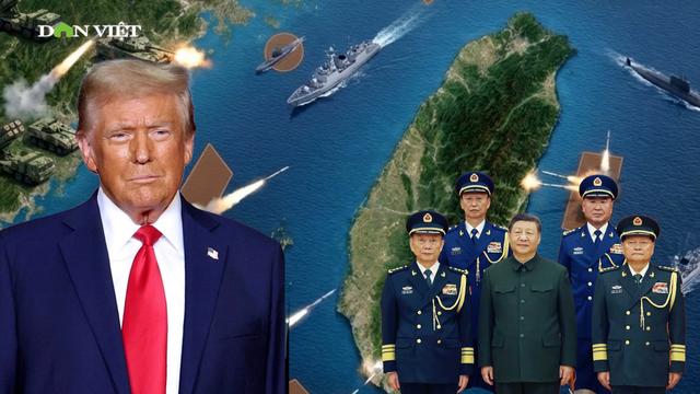 Ông Trump nói “không lo lắng” khi Trung Quốc tập trận quanh Đài Loan, căng thẳng khu vực gia tăng