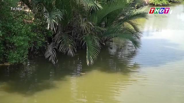 Triều cường khiến mặn lấn sâu vào nội đồng ở Kiên Giang